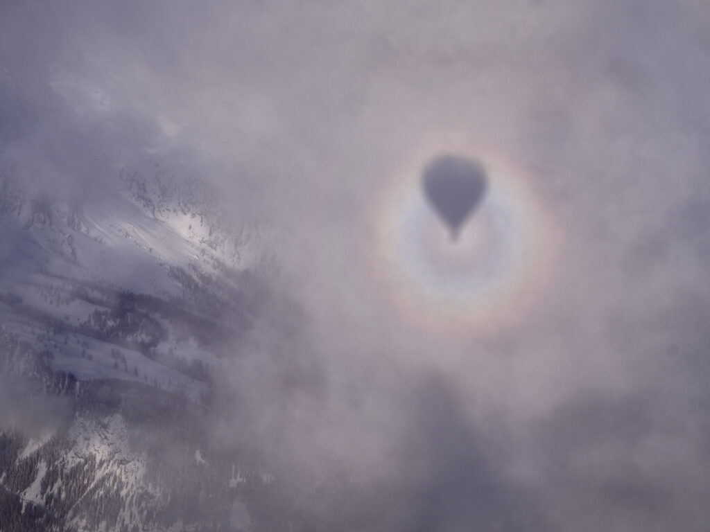 Reportage, Ballonfahrt