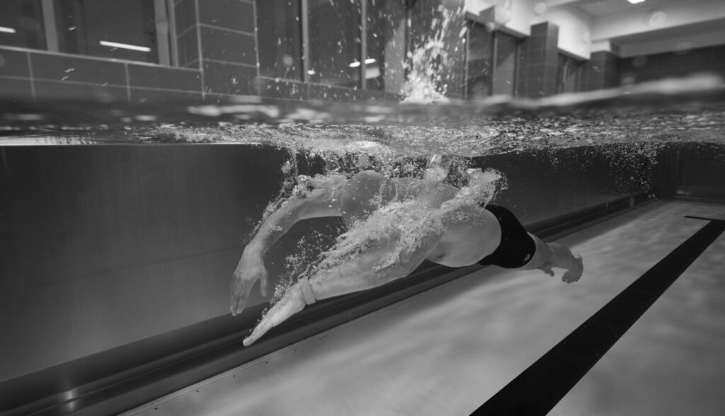 Reportage, Deutschfeistritz, Hallenbad, Schmetterlingsschwimmen